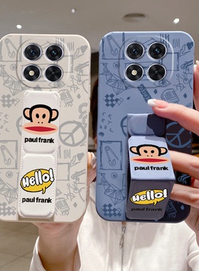 红米Note14Pro手机壳大嘴猴12urbo防摔Note13TPro背贴带支架Note11T/note11折叠腕带note10硅胶note95G保护套