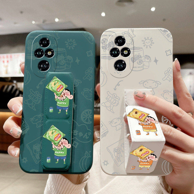 荣耀300Pro手机壳200薯片小新荣耀100防摔背贴带支架90Pro磁吸腕带荣耀80/70/60/50/30/20横竖屏桌面追剧神器