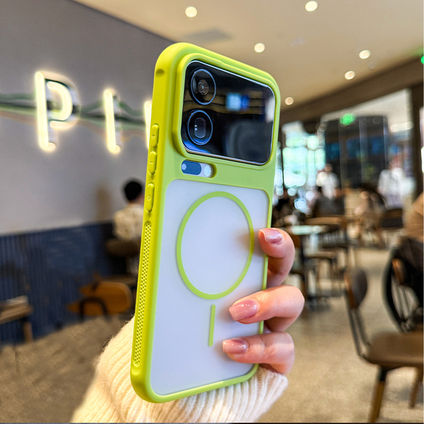 多巴胺磁吸肤感二合一适用于小米17promax手机壳散热边框xiaomi精孔17/15/14pro简约防摔透明背板退款保护套