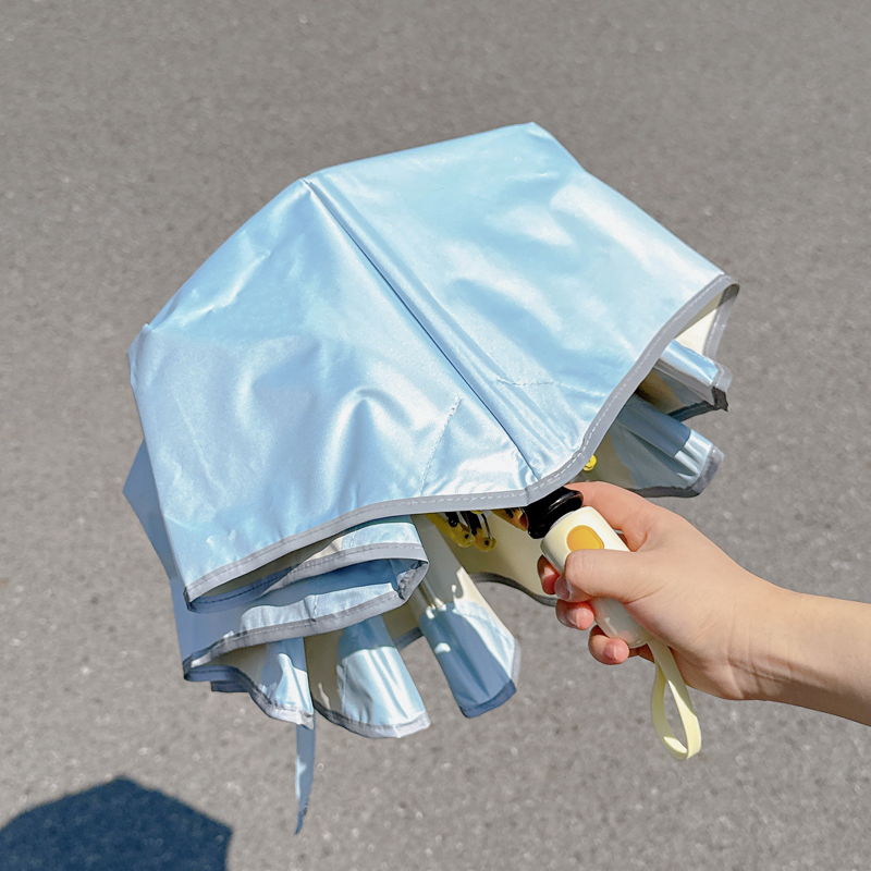 节节收自动伞晴雨两用伞