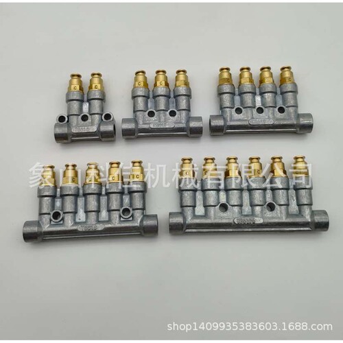 快插型加压式定量稀油分配器QT8616 QT8617 QT8619 QT8618QT86106