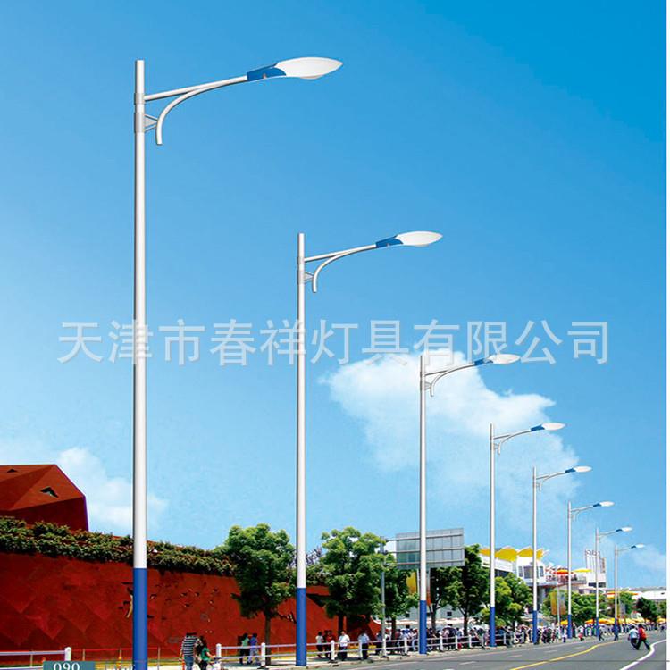 天津春祥灯具生产灯杆户外10米多种规格道路单臂灯杆