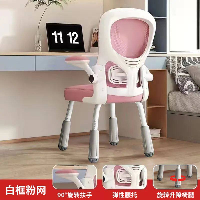 中小学生写字椅靠背电脑椅学习书桌椅子家用可调节升降儿童学习椅