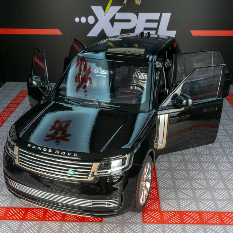 奇艺Q1005B仿真大号揽胜SV2022款合金越野车模型摆件金属玩具车