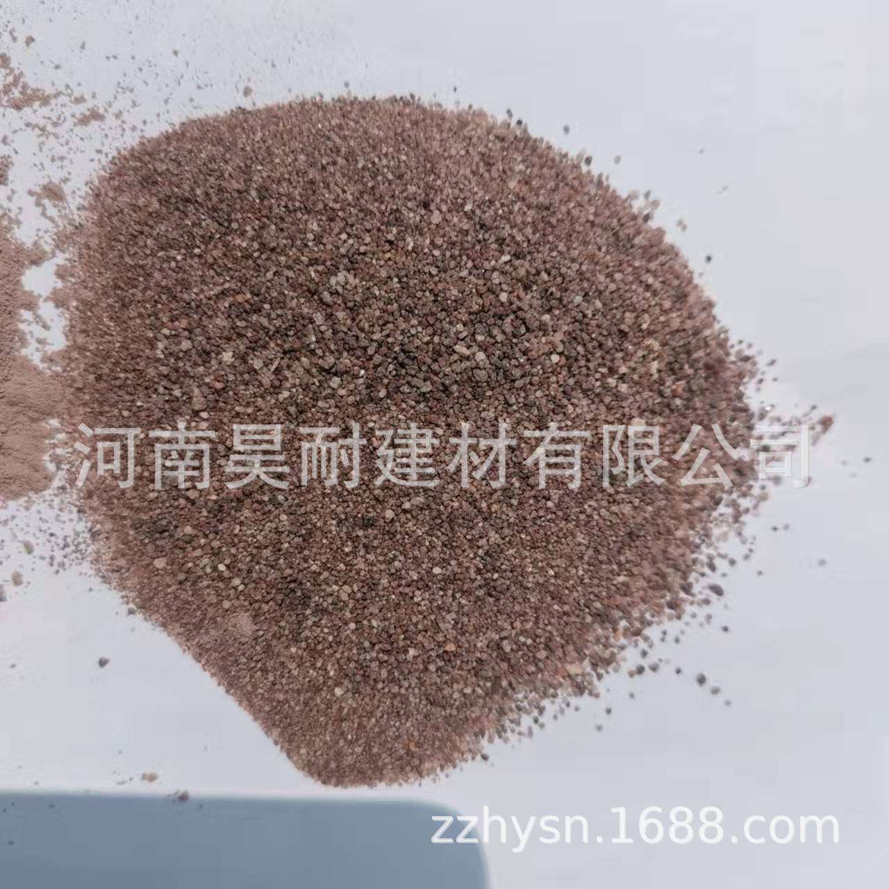红白砂填料真石漆铸造圆粒石英砂除锈抛丸玄武岩高强砂昊耐石英