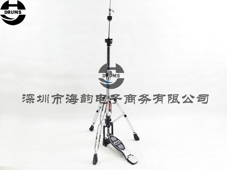海韵打击乐HY DRUMS架子鼓25mm三腿三段力度调节 踩镲架 踩镲支架