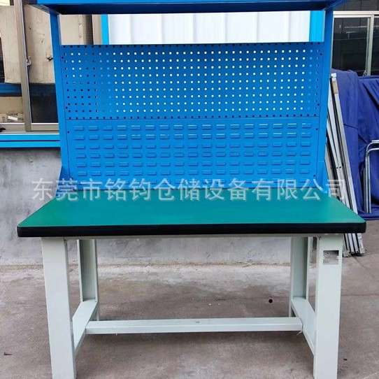桌防静电工作台重型钳工台带灯车间电子流水线工具台维修台操作台