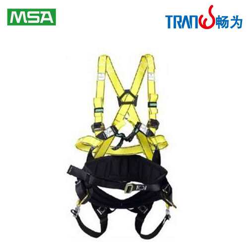 MSA梅思安 10106899 Workman 沃克曼全面型全身式安全带 中号