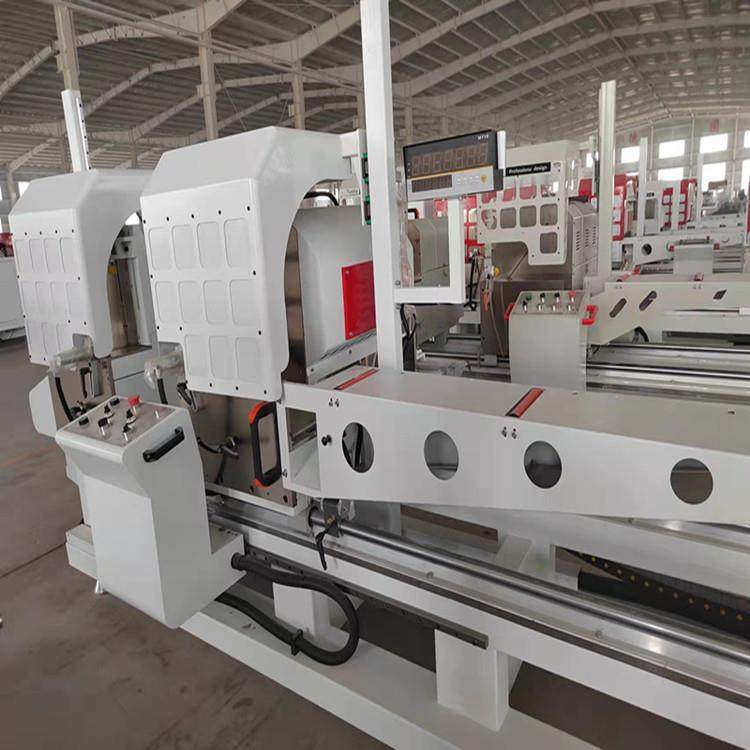 断桥铝门窗设备机器有哪些 铝材双头切割锯厂家铝塑门窗设备