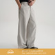 简约休闲百搭直筒抗皱长裤 AWT25AW 亲肤莱赛尔棉 男女