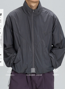 AWT24SS UPF50+防紫外线皮肤衣 日常出行透气轻薄隐藏帽子防晒服