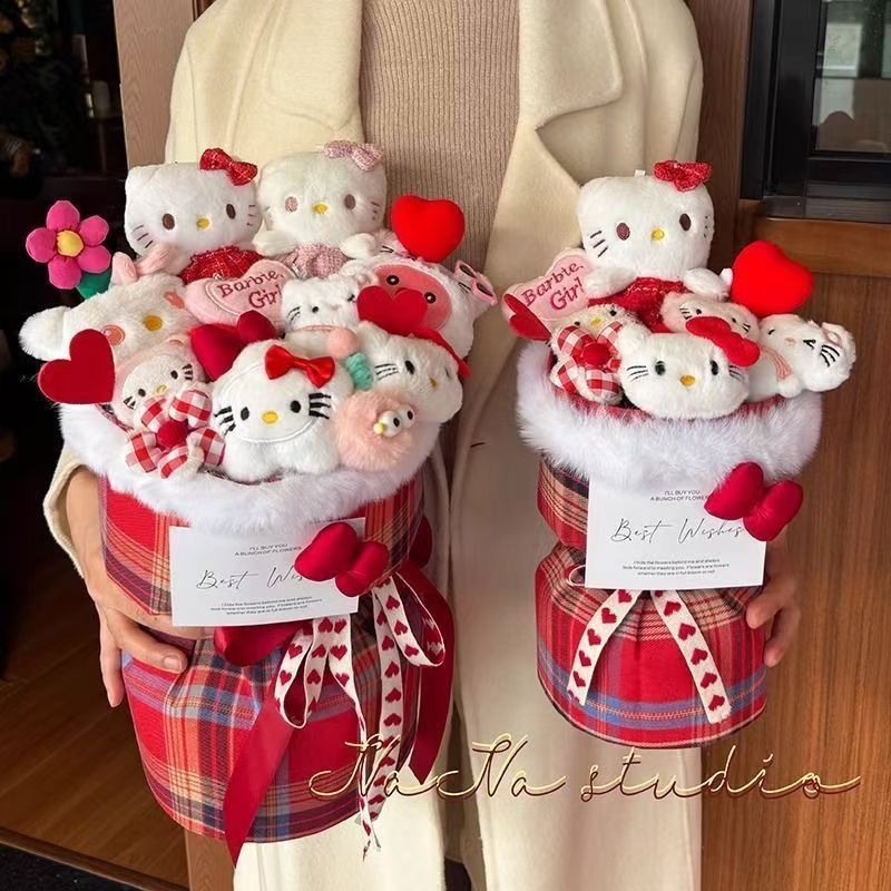 HelloKitty凯蒂猫卡通玩偶公仔图片