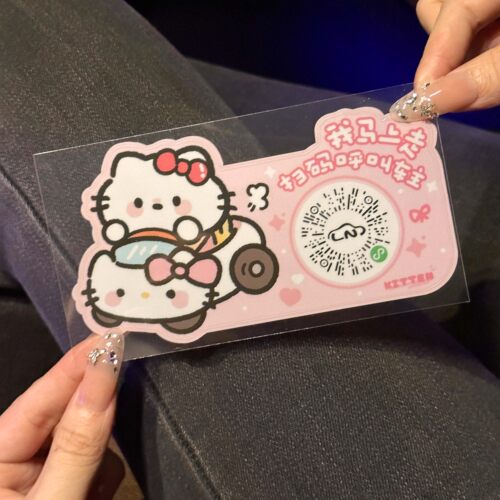 临时停车电话号码牌创意静电贴