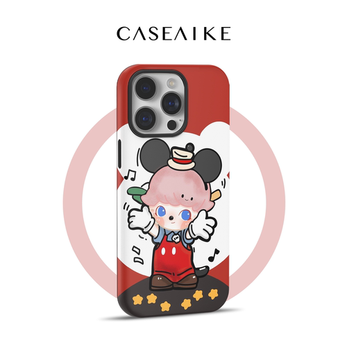 适用于苹果16promax手机壳磁吸iPhone15卡通可爱云宝宝DIMOO14promax13菲林壳二合一12超火11新款x防摔保护套