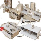 法奶油风茶几电视Q柜20式 新高端户型客厅家用收纳储物柜地 小25款