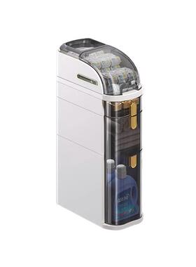 卫料生间夹缝收纳抽屉式厕缝所窄缝储物柜7220-722塑浴室超窄隙柜