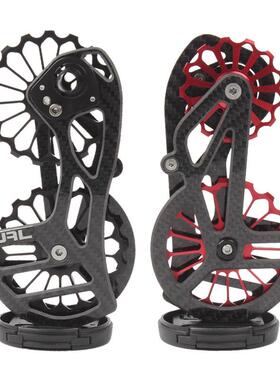 公路车碳纤维陶轴承导轮5800/6800/瓷70F00/R80后拨导轮00ORC大E