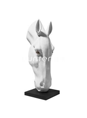 中部式客厅装饰办公室玄YN-BJ160关马首落地大摆脂件创意家居售楼