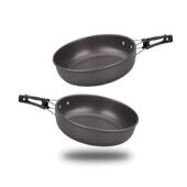 带外户锅具AL62062套装 4人室便携水壶套登山野炊自驾野餐烧烤套