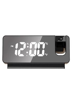 学生电时网红LE面D大屏镜智能闹子282A/282钟钟夜光温湿度投影小