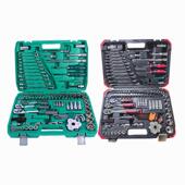 汽工具套装 套2筒棘轮扳手1 套组合家用修车工修具95筒箱多功能小