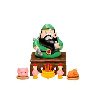 五路贵神遇人ZH-FQSX*公室好物各路神仙摆件全套财贡品办钟馗在此