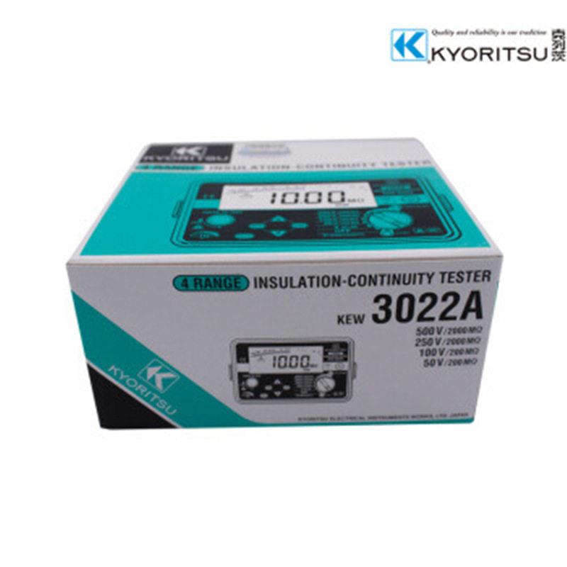 KEW3022A日本/kyoritsu绝缘电阻仪50/100/250V/