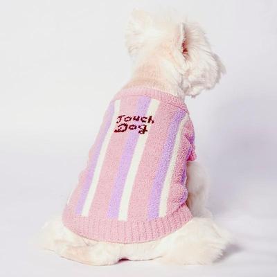 Touchdog猫它冬它LTD狗狗咪秋小冬衣服毛衣背心天保暖小中型犬泰