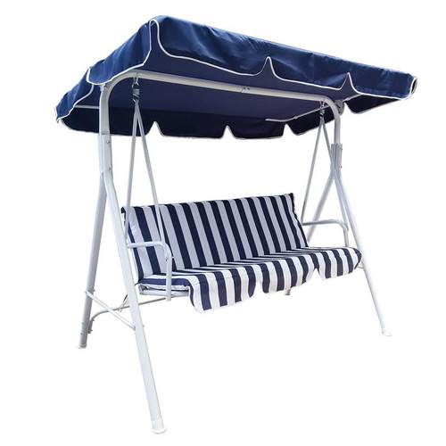 户外摇椅新款三人秋千遮阳伞秋千折叠座椅秋千摇椅厂家直供