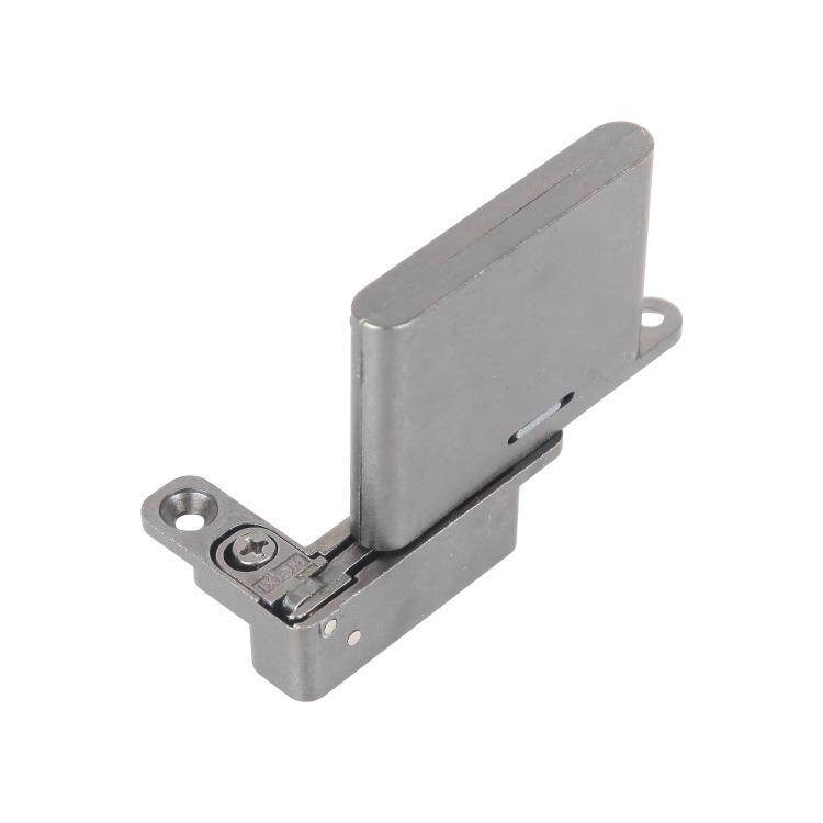 厂家直销轻型天地铰链铝框玻璃门合页极简隐藏式天地阻尼缓冲铰链