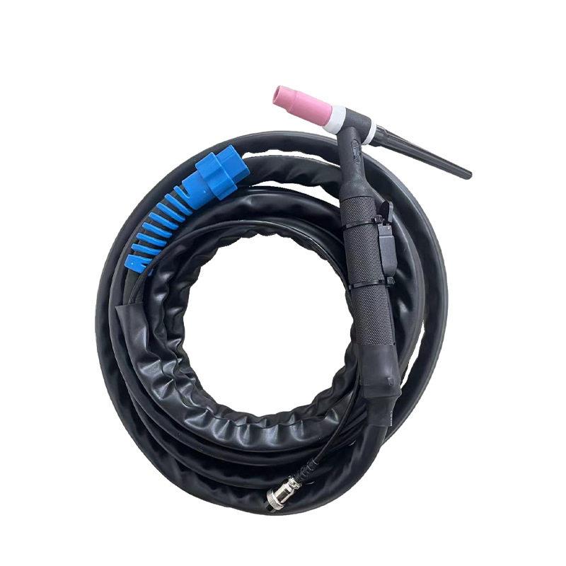 定制WP18氩弧焊抢加长焊把线冷水冷枪厂家供应工业氩焊枪配件