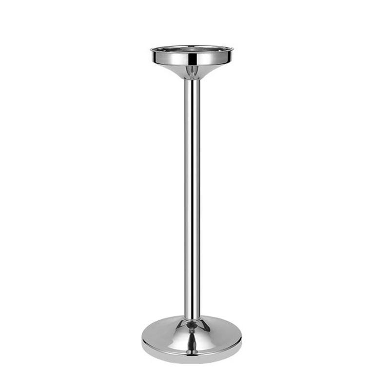 加厚不锈钢欧式冰桶架红酒香槟桶架酒吧KTV餐厅金色冰桶连架