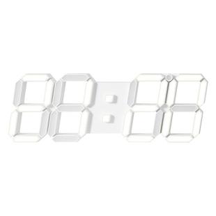 创意挂钟LED数字3D立体钟客厅挂钟带温度数字万年历倒计时6608