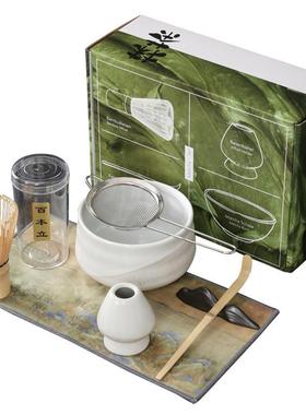 艺筅套装抹茶工ashc8545具刷子竹茶日式宋子代点茶茶家用茶道抹茶