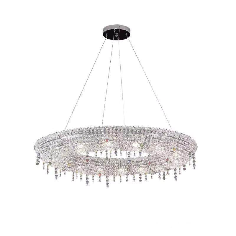 轻奢后水晶灯客厅吊灯代简灯约设52761师计款卧室灯现餐厅样板房,家装灯饰光源,智能吊灯,淘宝优惠券,粉丝福利购,淘宝优惠卷