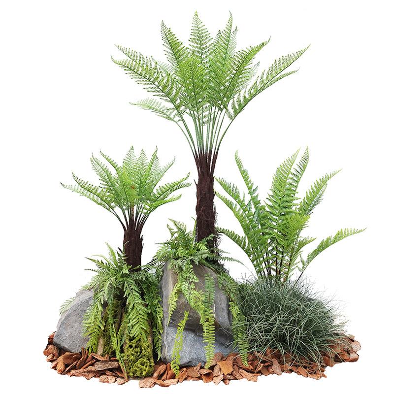 仿真植物大型新西兰银蕨热带仿真树景观商场橱窗落地装饰绿植造景