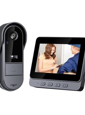 工厂直M15无线可视门铃SIP6M15S5防雨销淋高清夜视广角池高电续航