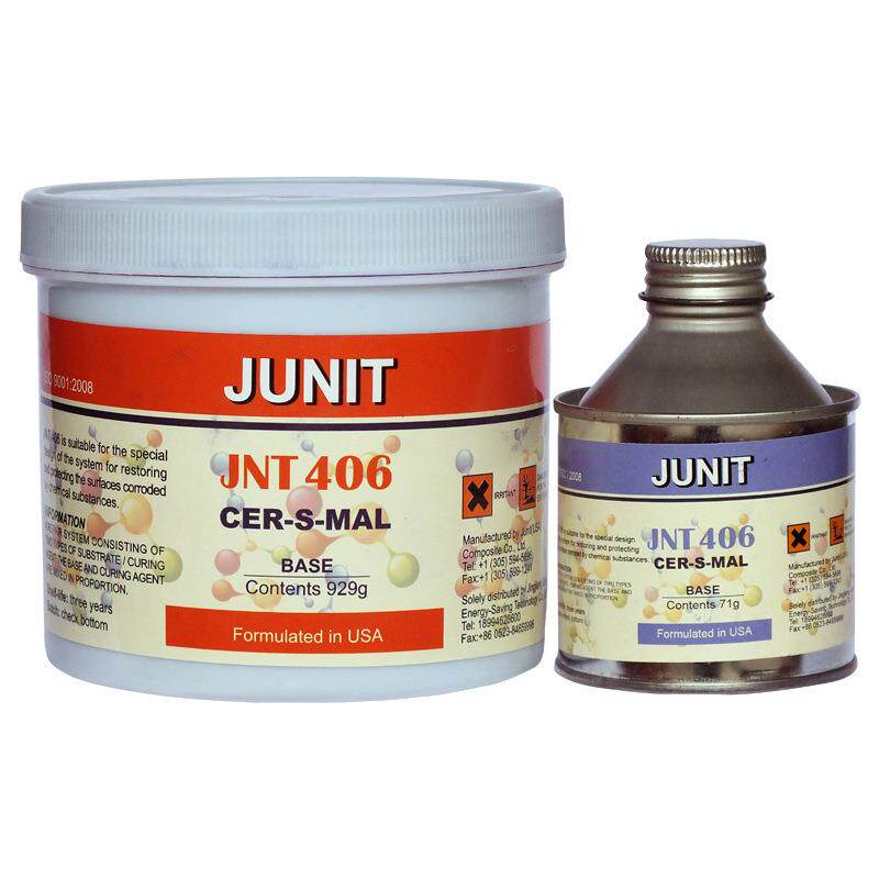 美国进口JNT406高温防腐搪瓷反应釜修补剂搪玻璃修补胶耐98%硫酸