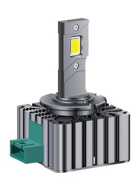 双管汽车大4灯直插式D2Sle装d灯泡DS汽车灯改铜汽车大灯