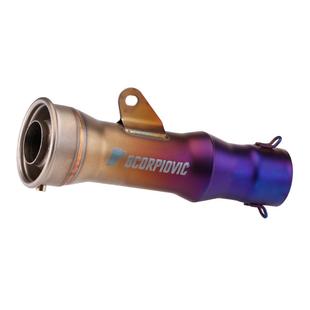 摩托复古GP排气管改5装N622INJA400250赛春风20车SR直通式排气