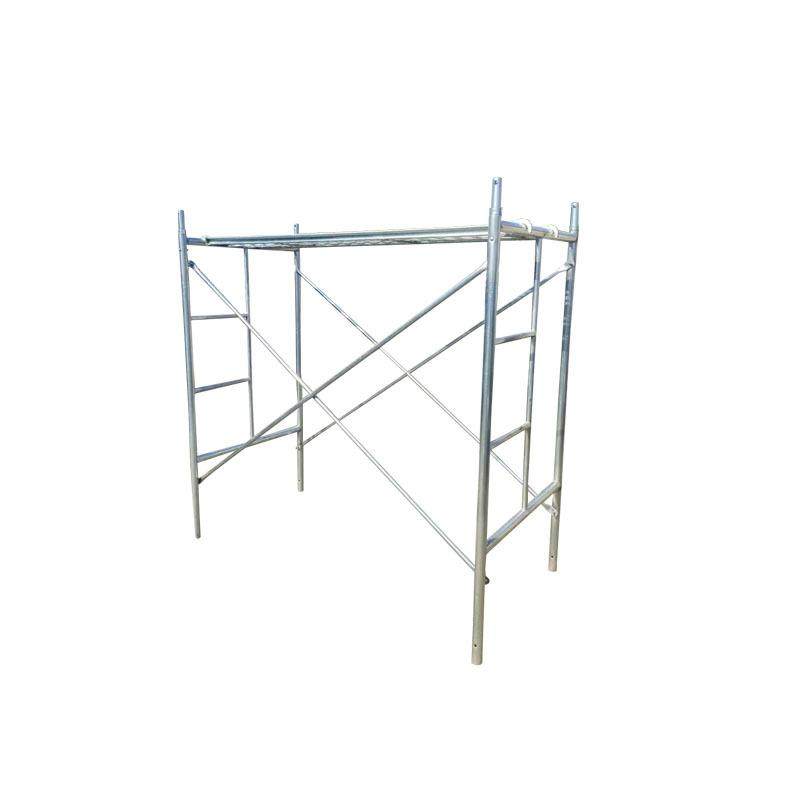 镀锌移动脚手架厂家钢管活动梯形架建筑施工门式加厚脚手架子