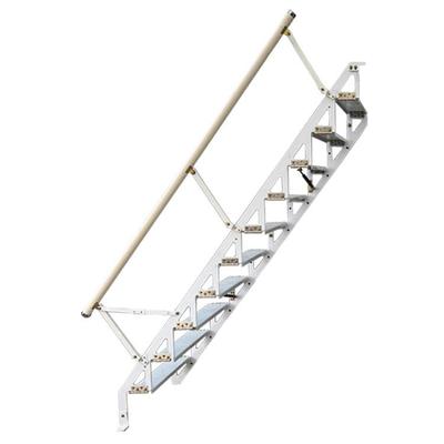 靠墙折叠梯公贴TMH室内室外踏t板梯多功能户外lof复式小寓靠墙墙