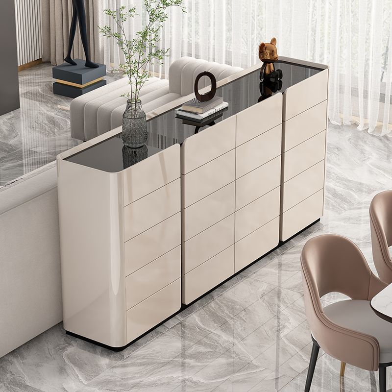 入户轻奢进门鞋柜家用门口大容量高档靠墙玄关柜一体现代简约收纳