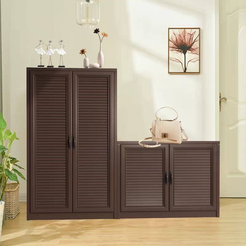 铝合金鞋柜家用门口户外阳台走廊室外防水防晒防潮环保整装储物柜