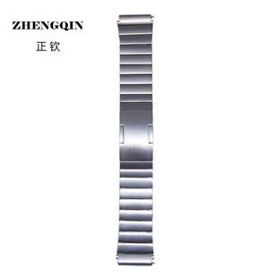 正钦适用华为 三星智能手表链配件竹节钛带钛金属表带22mm表带