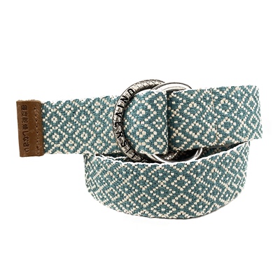 腰带双环扣时尚帆布皮带休闲百搭青年运动街头牛仔裤腰带简约裤带