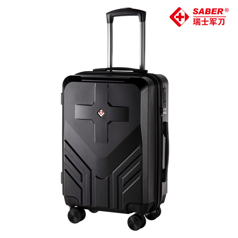 瑞士军刀包SA7713军刀20寸拉杆箱行李箱结实耐用海关密码锁登机箱