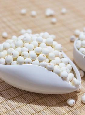 白芡实小粒500gDAA头仁米干货去皮芡实莆田芡米鲜芡鸡无硫一件实