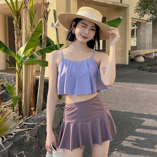 遮肚显瘦感欲风海边度假温泉游0323d 分体裙式 夏款 泳衣女2026新款