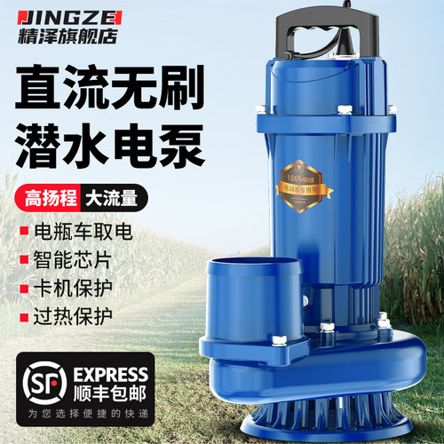 精泽永磁无刷直流泵高扬程大流量